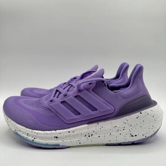Adidas Women’s UltraBoost Light Running Size 9.5 Purple White - Picture 1 of 5
